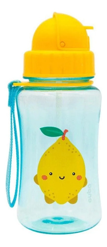 Garrafinha Infantil Com Canudo 400ml Qualidade Premium 1 Und