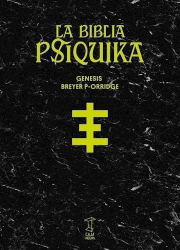 Libro La Biblia Psiquika De Genesis Orridge