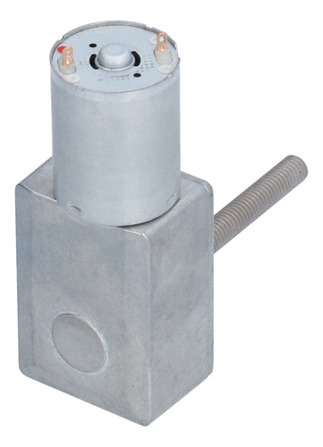Motor De Engranajes Autoblocante Jgy370 Dc 24v Worm De Alta