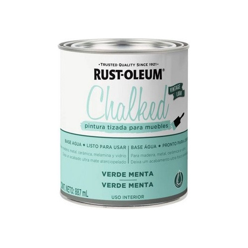 Rust Oleum - Chalked Brochable Verde Menta 1/4g 