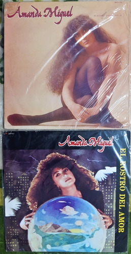 2 Lps De Amanda Miguel De Coleccion