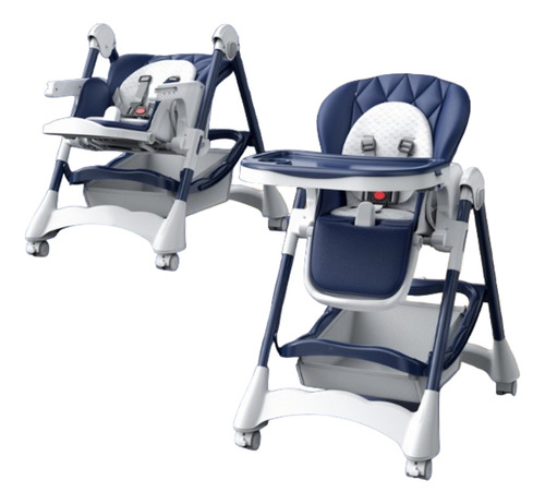 Silla De Comer Multifuncional Para Bebe Reclinable Plegable