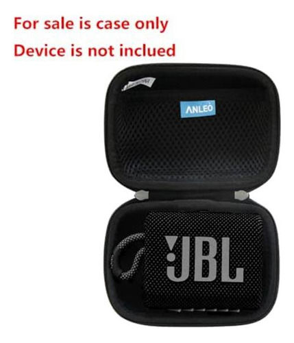 Funda Rígida De Viaje Antleo Para Altavoz Bluetooth Jbl Go 3
