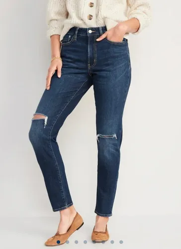 Mom Jeans Para Dama Old Navy