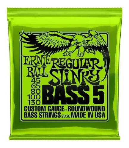 Cuerdas Para Bajo Ernie Ball Regulares