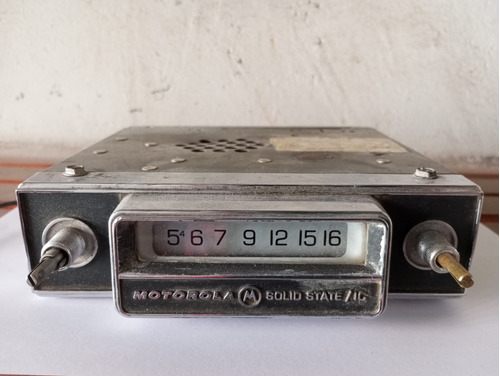 Radio Antigua Motorola Solid State Ic, Año 1960's.