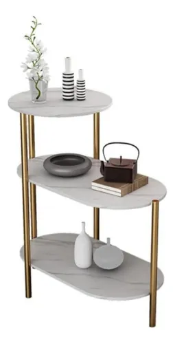 comprar Mesa Auxiliar De Centro Decorativa De 3 Niveles Mesa De Lujo