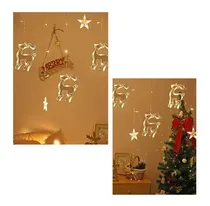 Comprar Cascada  Reno Luces Led Color Ambar X 3 Mts