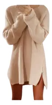 Comprar Vestidos Largos Para Mujer, Modernos, De Invierno, Holgados,