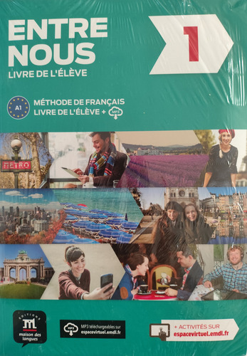 Entre Nous 1 Livre De Eleve C/cuaderno Complementario