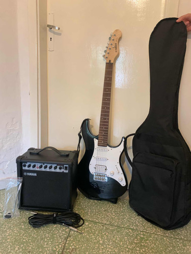 Guitarra Eléctrica Yamaha Eg 112c + Amplificador +accesorios
