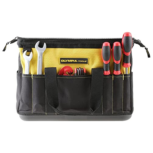 Bolsa De Herramientas Olympia Tools De Boca Ancha De 16 PuLG
