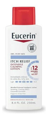 Loción Calmante Intensiva Eucerin Para Picazón, 8.4 Oz