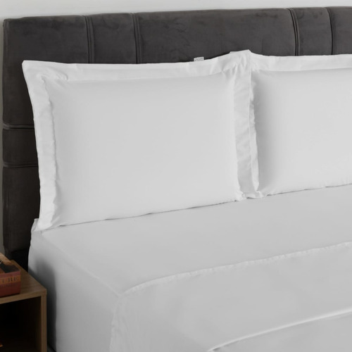 Kit De 2 Unidades De Lençol Para Cama De Casal Queen Hotel