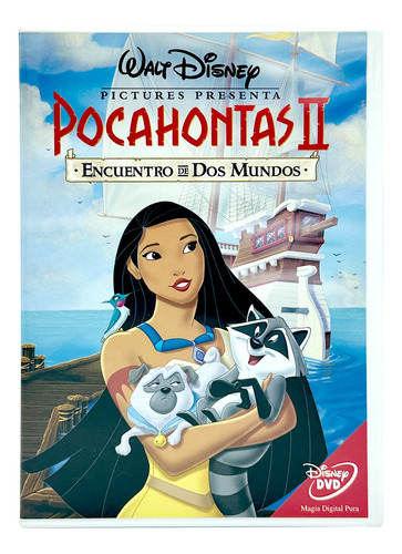 Disney Pocahontas 2 Película Original Dvd