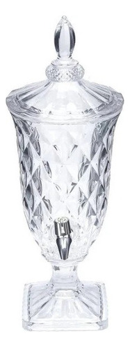 Suqueira Dispenser Diamond Cristal 2 Litros - Lyor