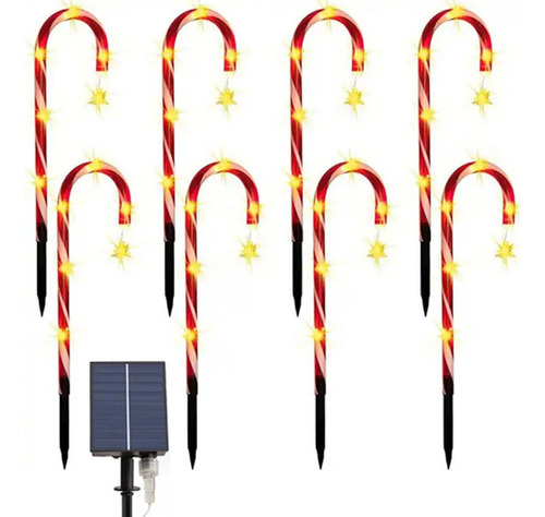 Cb Adorno Navideño Con Forma De Estrella En Forma De Bastón