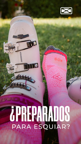Medias Térmicas Sox Ski Snowboard Dry Fyl Frio Nieve