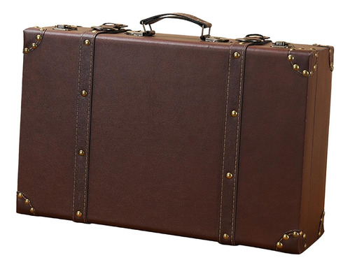 Baúl De Madera, Caja De 44 Cm X 14 Cm X 29 Cm