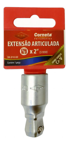 Extensão Articulada Para Soquete 02 X 1/2 Corneta 3331002