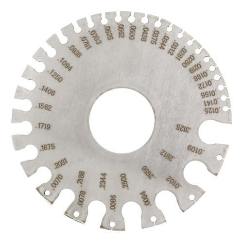 Gage Calibrador Para Brocas 1 - 60 Numéricas Weston