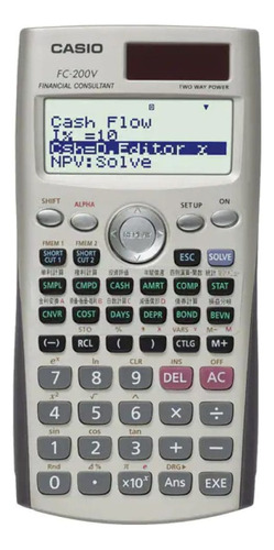 Calculadora Financiera Casio Fc-200v