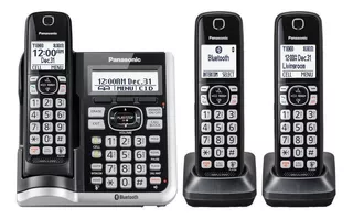 Teléfono Panasonic KX-TGF573S inalámbrico con Bluetooth - color negro
