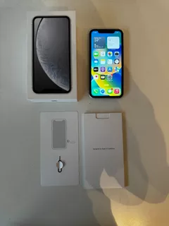 iPhone XR 128gb Blanco Con Caja Bateria Al 81% - Leer