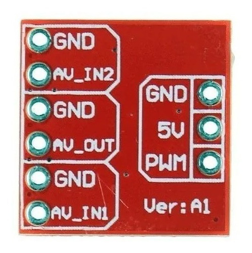 Chave De Video Fpv Video Switch 2 Canais