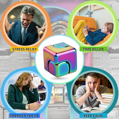 Fidget Spinner Cube, Juguetes Anti-estrés, Fidget Toys