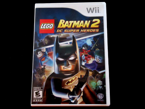 ¡¡¡ Lego Batman 2: Dc Super Heroes Para Nintendo Wii !!! (Usado)