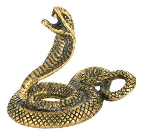 Escultura De Serpiente De Latón, Adorno De Estatua Del Año