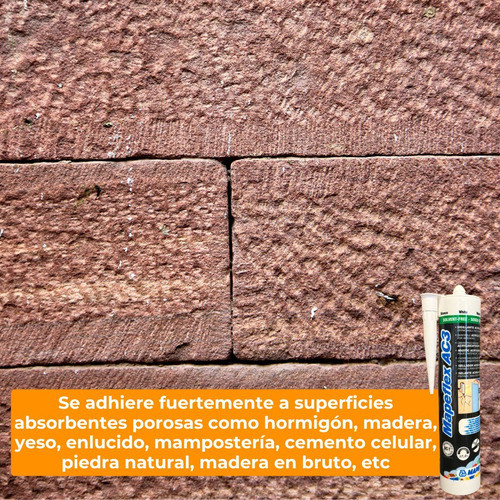 Sellador Acrílico Pintable Blanco Mapei Mapeflex Ac3 X4u