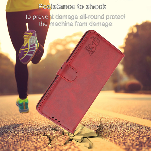 Bonita Funda De Piel Para Redmi Note 12 Pro Plus 5g/12r Pro 5g/12s 4g Ultrafina, Concha, Ranura Para Tarjetas
