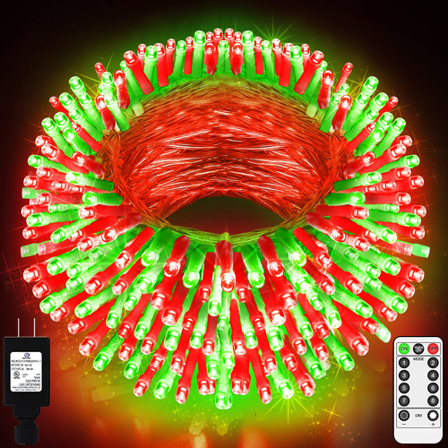 Luz Navidad 720 Led Color Blanco Calido Multicolor