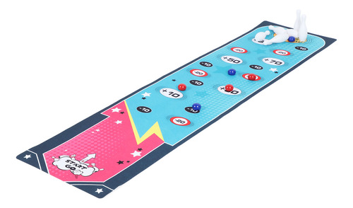 Mesa De Juego De Bolos De Interior Para Niños Y Adultos, Edu