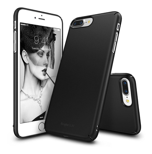 Nueva Carcasa Original Ringke Slim iPhone 7 Plus Negro