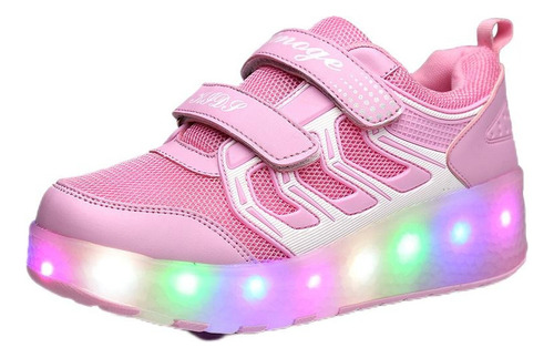 Nuevo Niña Niño Patines De Ruedas De Dos Ruedas Con Luces