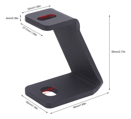Soporte De Montaje Led Para Bisagra De Capó, 1 Par, Pilar De