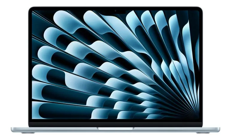 MacBook Air de 13 pulgadas: chip M5, CPU de 10 núcleos, GPU de 8 núcleos, Neural Engine de 16 núcleos, 512 GB - Azul cielo