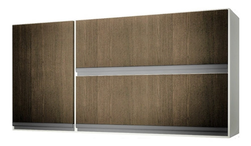 Alacena 120 X 60 X 30 Mueble Cocina Frente Wengue Rebatible 