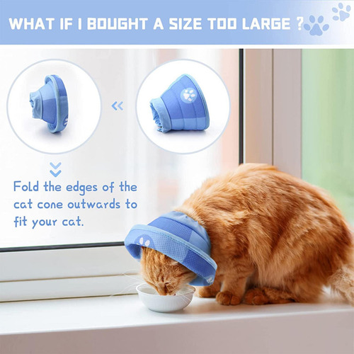 Cono De Gato Cono De Cuello De Gatito De Recuperación Ajusta
