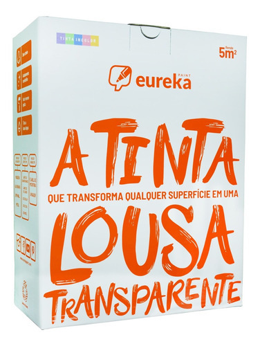 Tinta Lousa Transparente Eureka