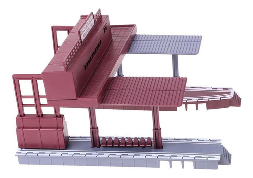 1:87 Modelo De Estação De Trem Modelo De Medidor De