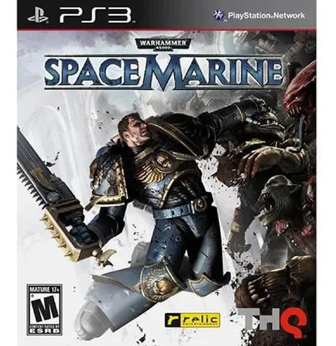 Jogo Space Marine Ps3 Midia Fisica Playstation Thq - Excelente (R...