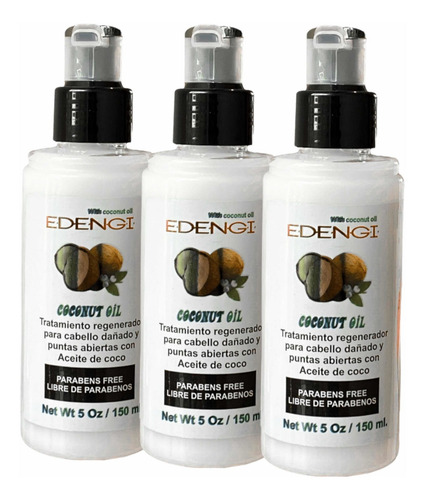 Tratamiento Regenerador De Coco Para Cabello Dañado150ml Kit