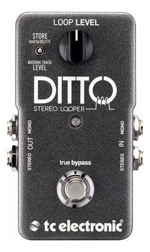 Tc Electronic Pedal Ditto Stereo Looper 5 Min 12 Meses