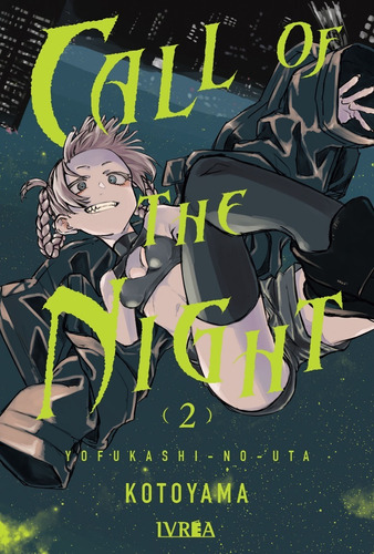 Manga Call Of The Night Tomo 2 Editorial Ivrea Dgl Games