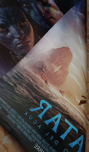 Póster Original Cine Avatar 2 (Usado)