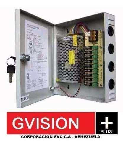 Fuente Centralizada 12v 20 Amp Para 18 Camaras Gvision